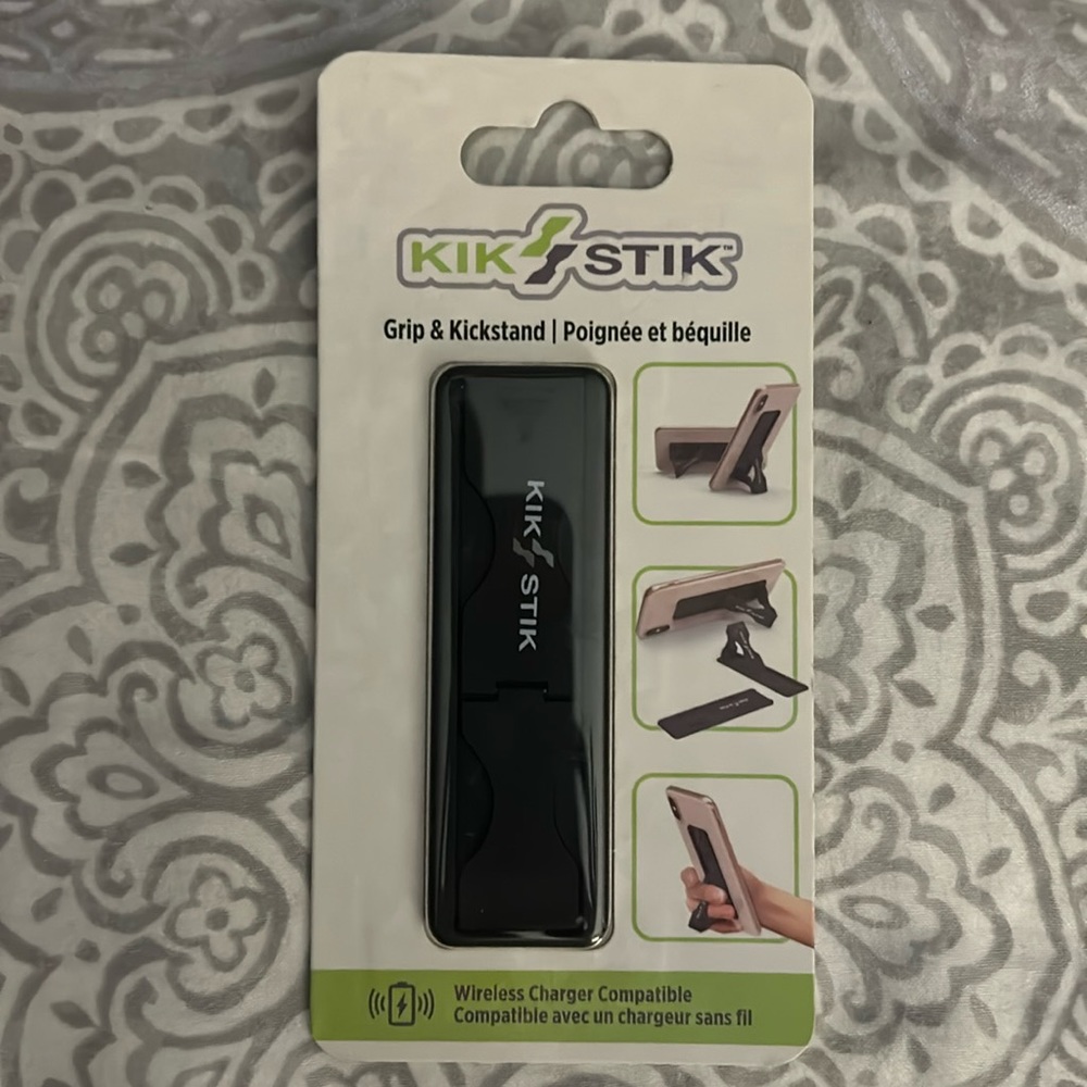 Kikstik grip and stand for any phone